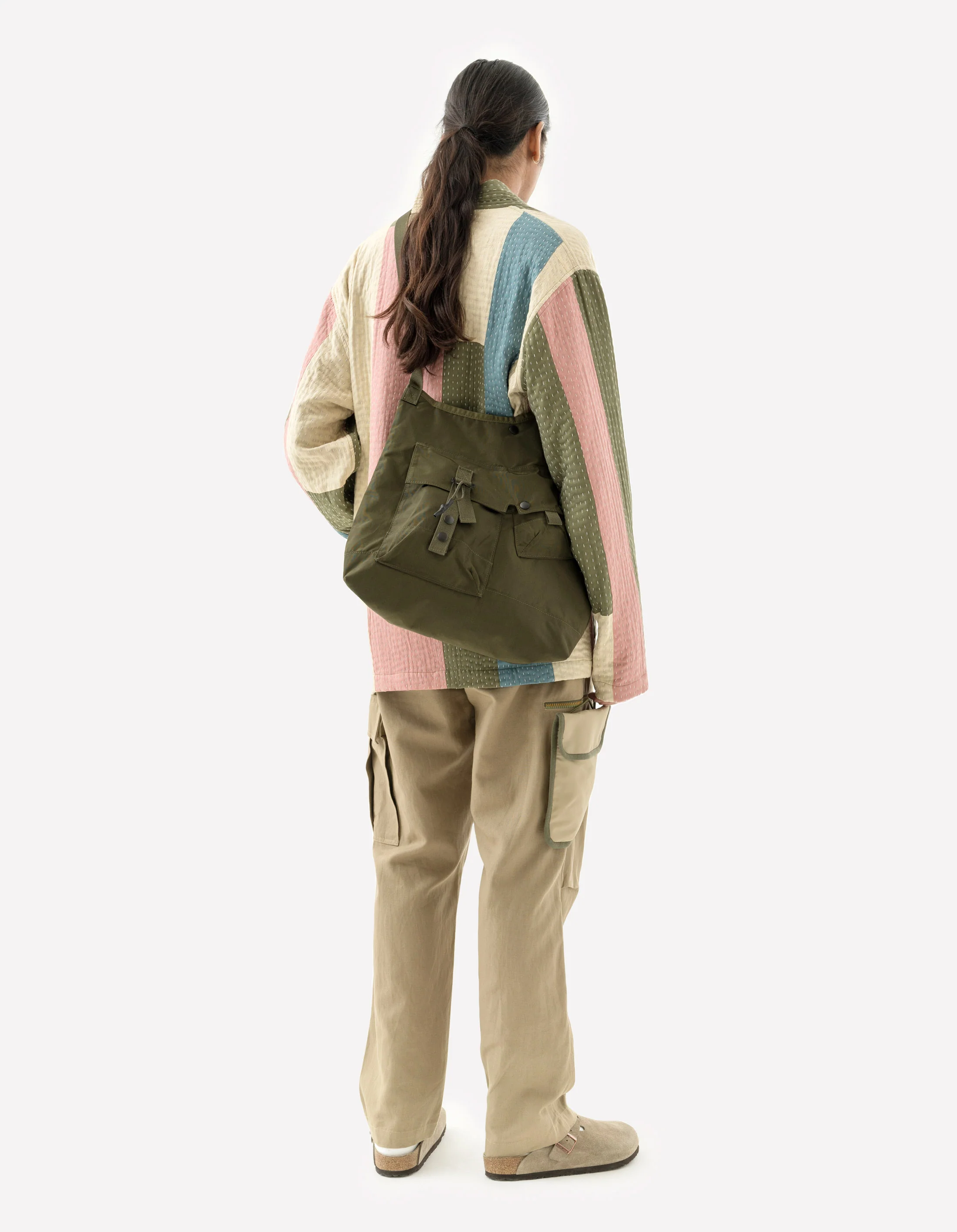 1113 Maha M.A.L.I.C.E. Monk Sling Bag Olive - Image 3