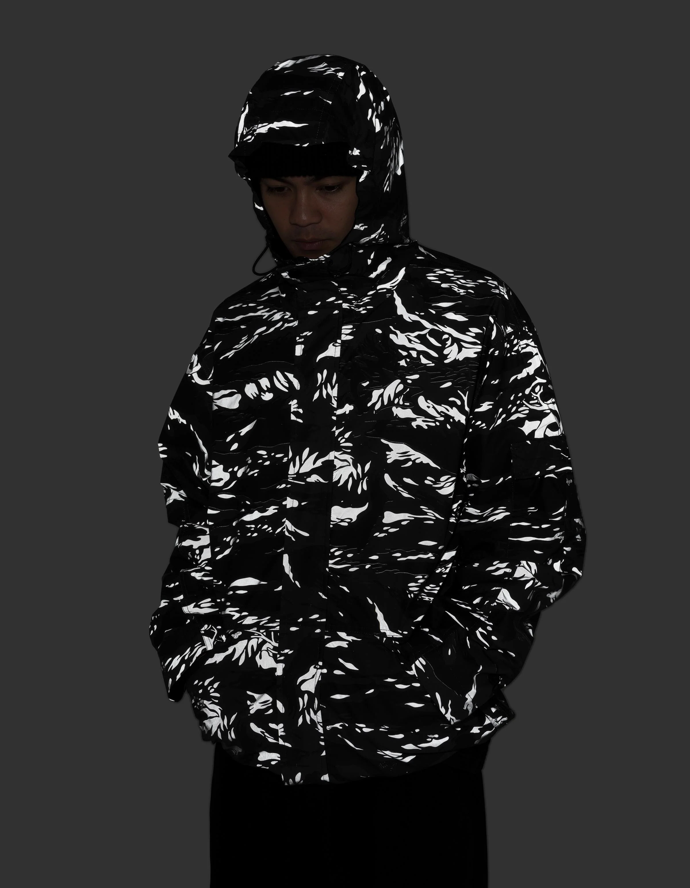 7120 Reflective Camo ECWS Parka Subdued Night - Image 11