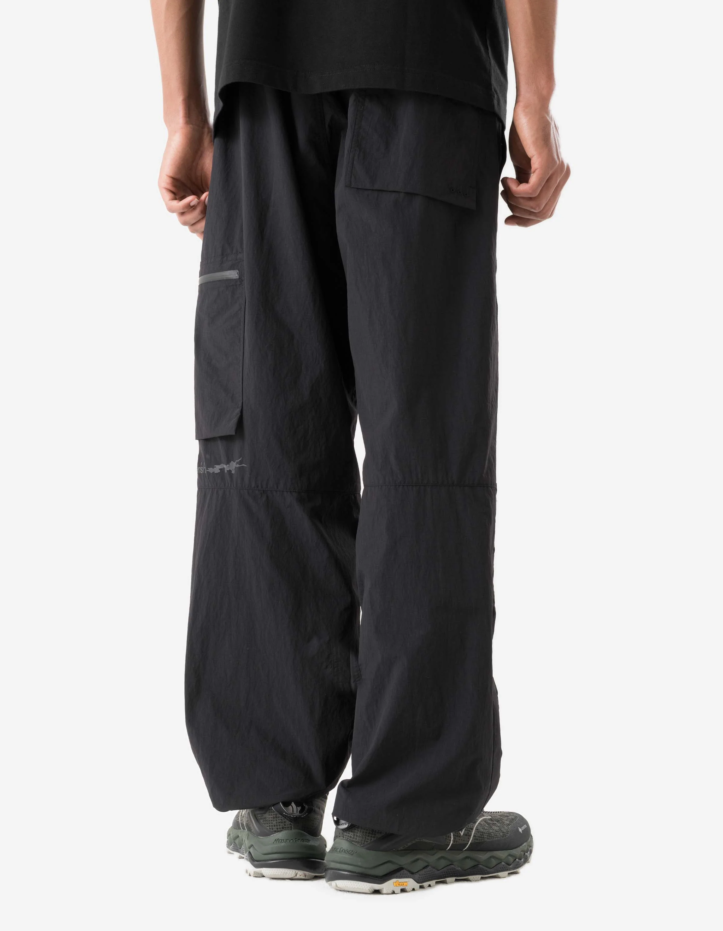 7204 Tech Hakama Pant Black - Image 3