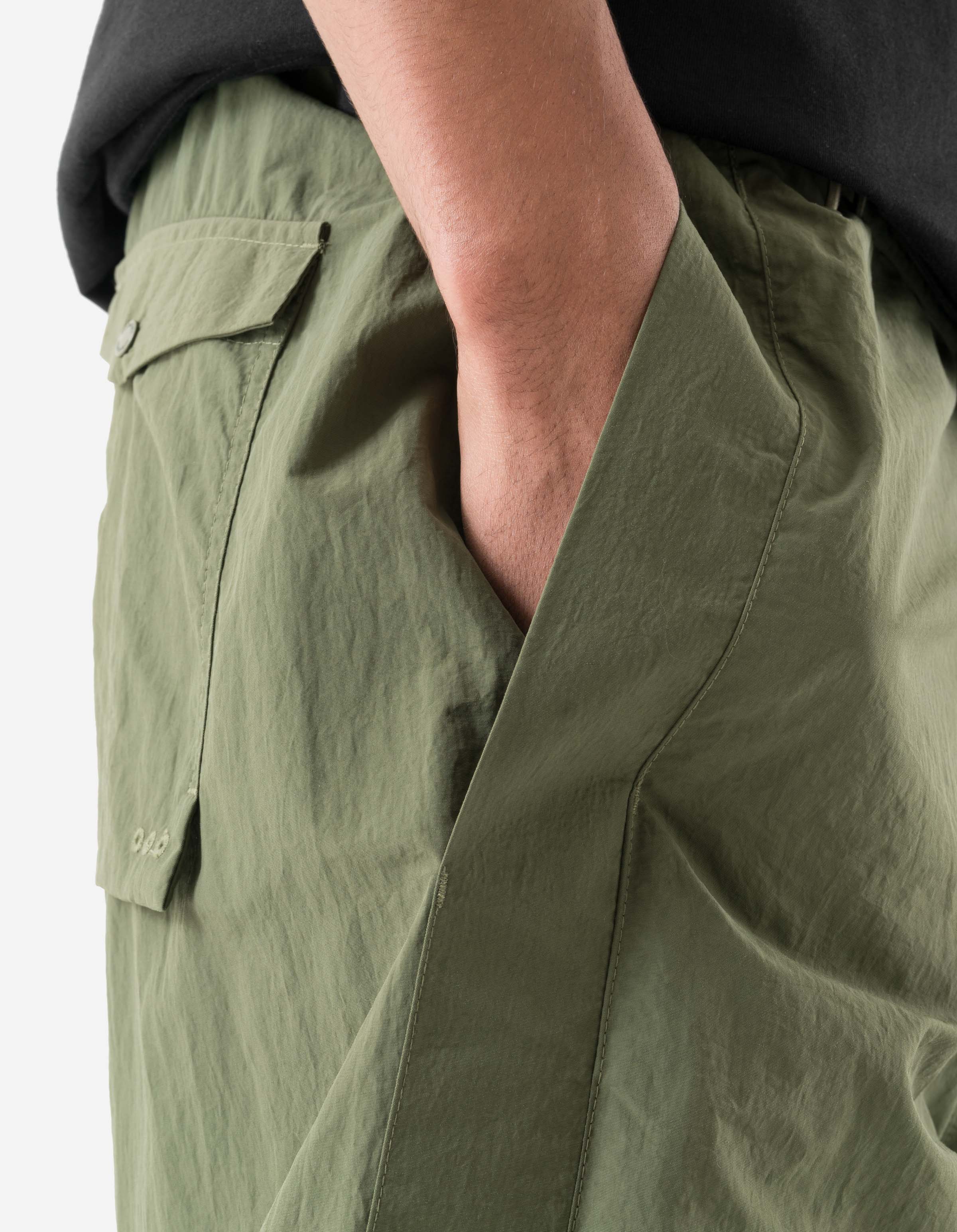 7204 Tech Hakama Pant Olive - Image 5