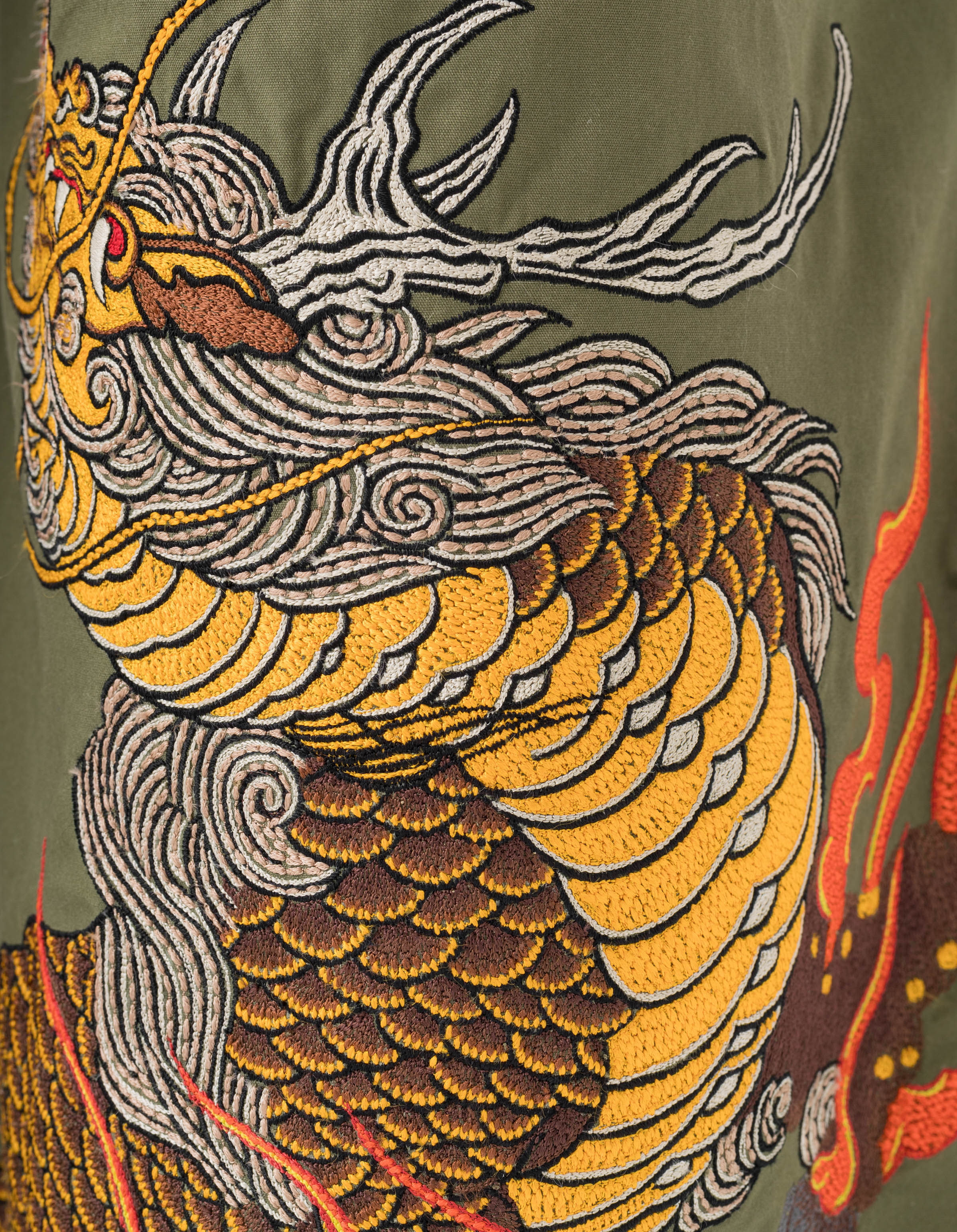 7233 Year of the Fire Kirin Snopants Olive OG-107F - Image 10
