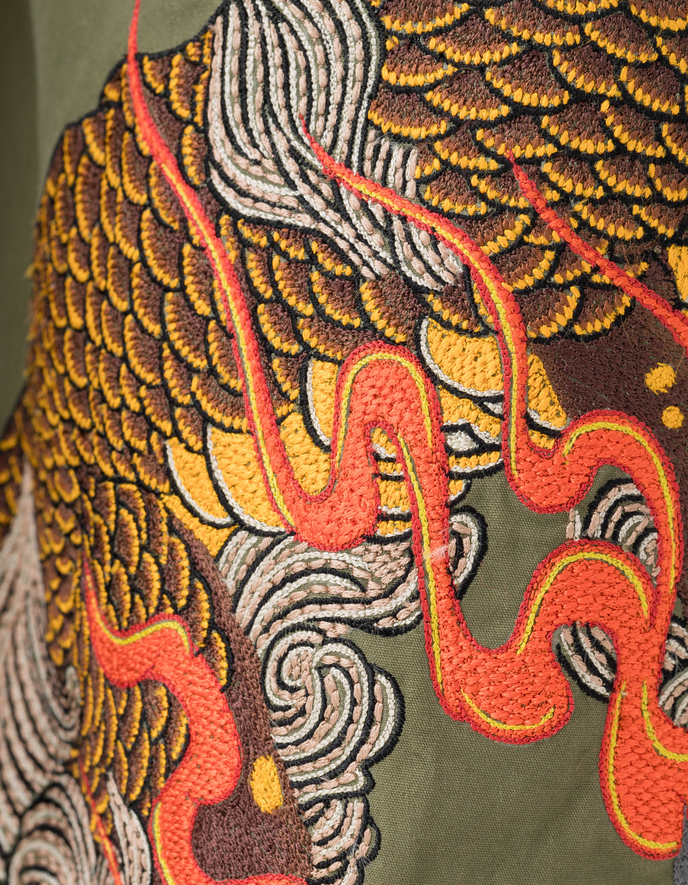 7233 Year of the Fire Kirin Snopants Olive OG-107F - Image 9
