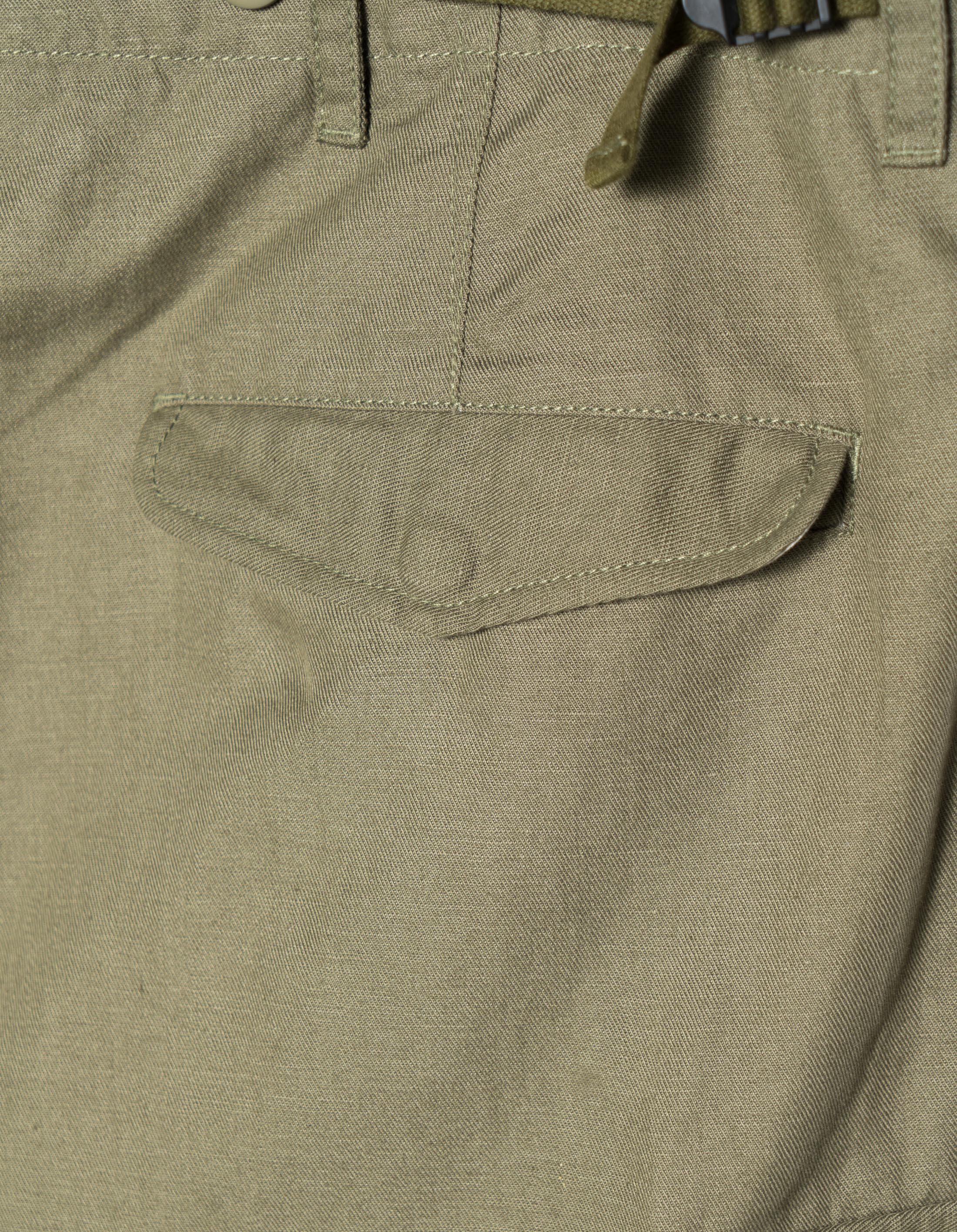 7400 Hemp M65 Cargo Pants Olive OG-107F - Image 3