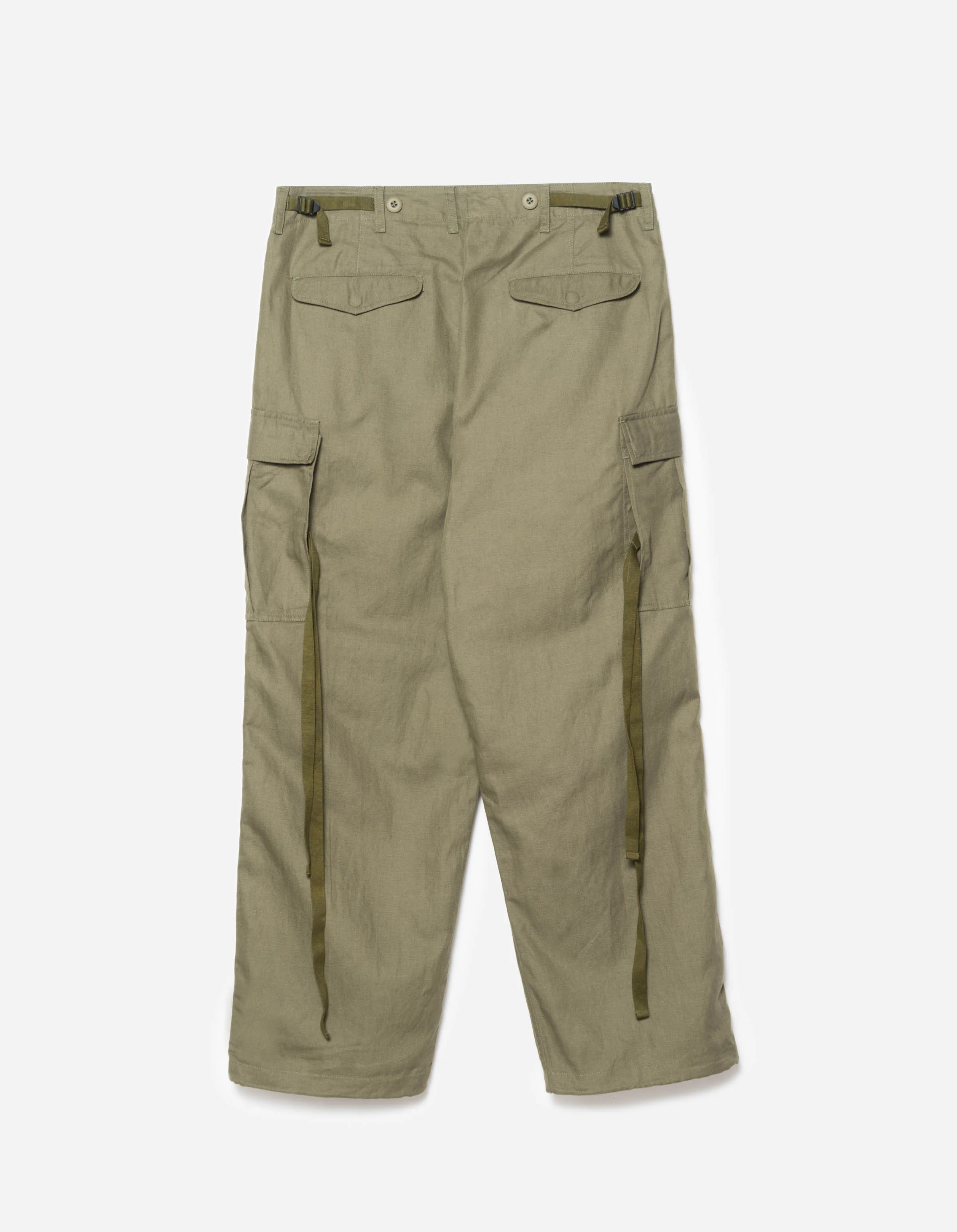 7400 Hemp M65 Cargo Pants Olive OG-107F - Image 7